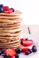 stack of pancakes 