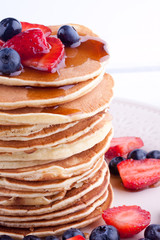 stack of pancakes