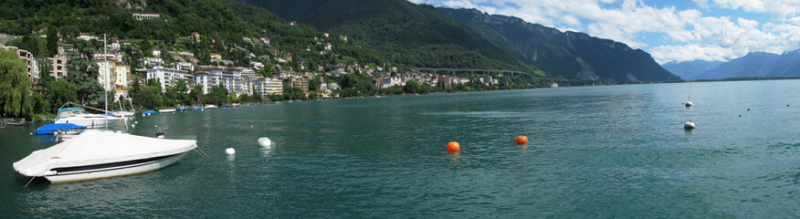 Fototapeta na wymiar Montreux, Szwajcaria