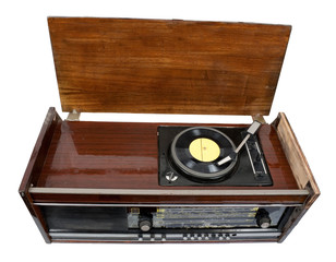 Vintage radio-gramophone