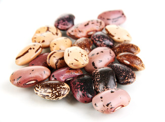 Obraz premium Hill of beans isolated on white