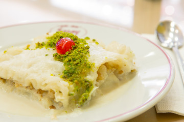 Turkish Dessert Gullac