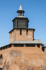 Fototapeta na wymiar Twierdza Tower of Kremlin Niżny Nowogród