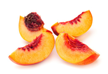 Nectarine peach family fruit