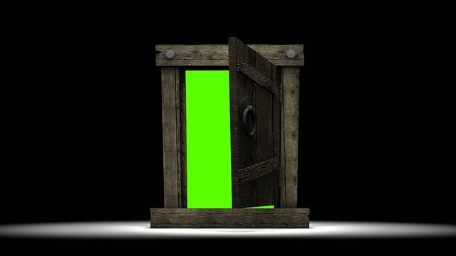 A mysterious door open up.