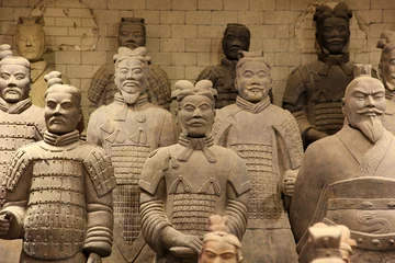 Wall murals Historic monument The famous terracotta warriors of XiAn, China