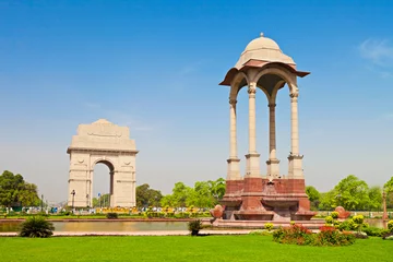 Deurstickers India Gate © saiko3p