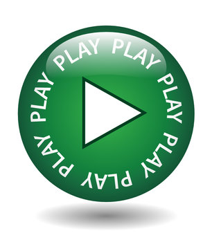 PLAY Web Button (watch Video Media Player Listen Live Music Go)