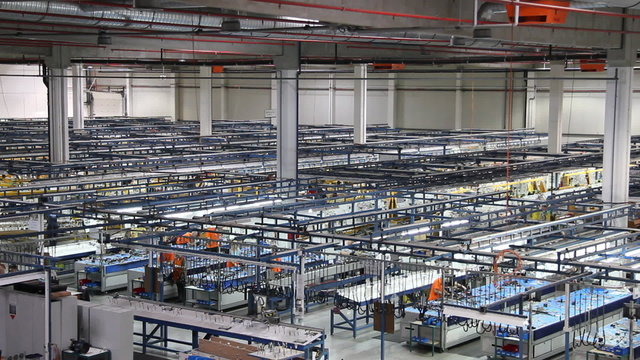 People at work, timelapse