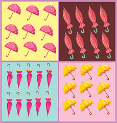 wallpaper pattern umbrella