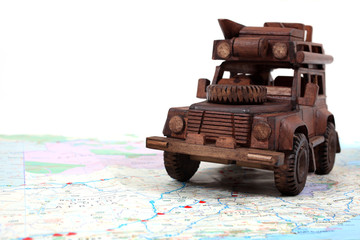 Equipped to travel in Africa