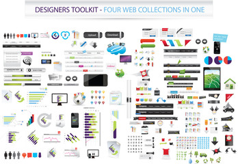 Designers toolkit - Four collections in one