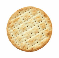 savory cracker buiscuit isolated on white