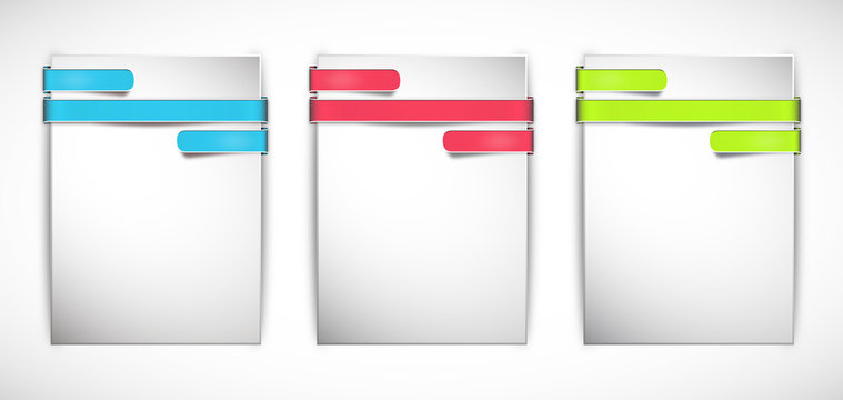 3 cartes CRV concept