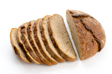 Geschnittener Brotlaib