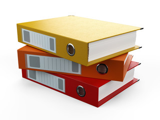 3D office folders