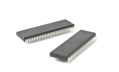 TV chips isolated