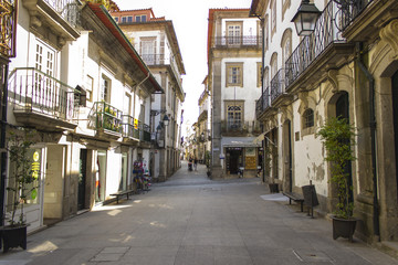 Old town, Viana do Castelo, Portugal - obrazy, fototapety, plakaty