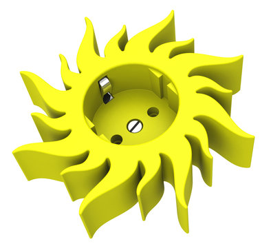 Die Sonnensteckdose
