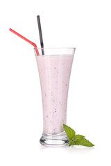 Cherry milk smoothie