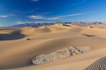 Fototapeta na wymiar Sanddünen im Death Valley