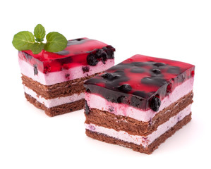 Delicious  cake piece