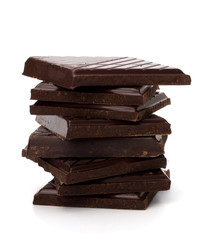 Chocolate bars stack