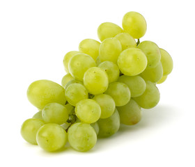 Perfect bunch of white grapes