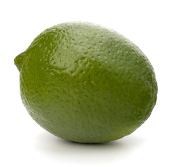lime isolated on white background