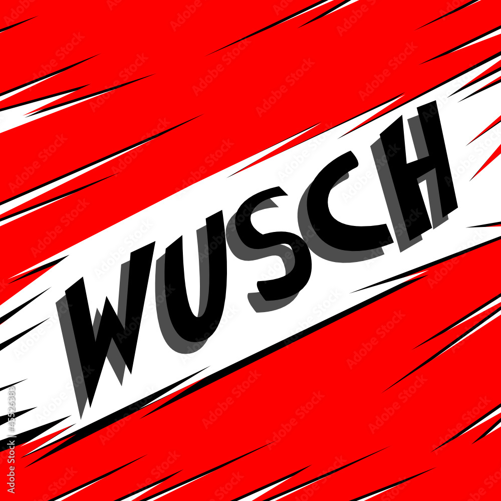 Sticker Wusch