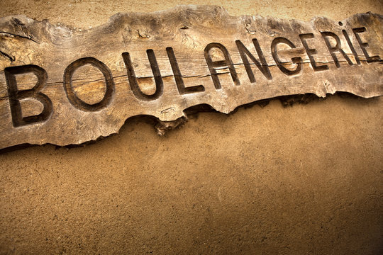 Boulangerie, fa&ccedil;ade, commerce, magasin, enseigne, boulanger