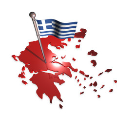 Naklejka premium Grecja