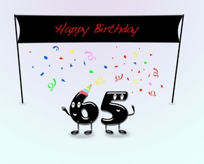 65th birthday party.