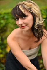 Naklejka premium retro femme