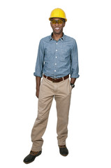 Black Man Construction Worker