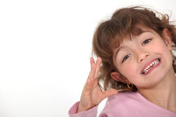 Portrait of smiling girl