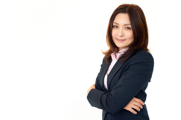 Obraz premium 美しいオフィスレディー