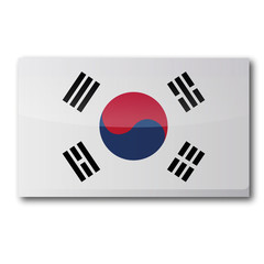 Flagge Südkorea