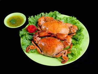 Steamed crabs a great tasty seafood