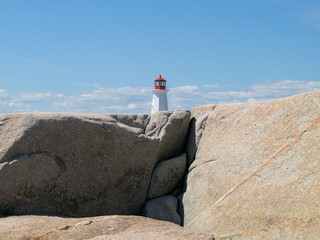 Lighthouse on the Rocks