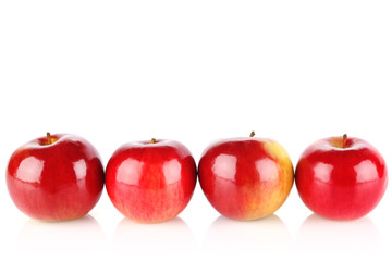ripe red apple