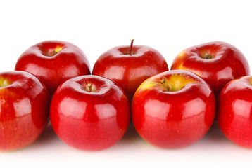 ripe red apple