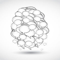 social network concept