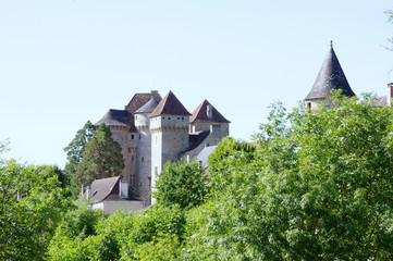 Fototapeta premium Curemonte en Limousin