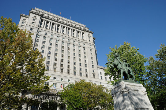 Canada, Sun Life Building In Montreal