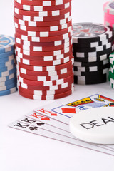 Fototapeta premium Casino chips