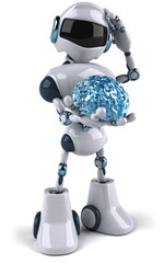 Robot and brain