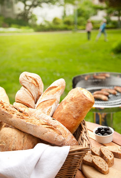 Brote und Grill