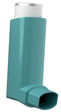 Inhalateur sur fond blanc 2