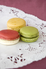 sweet color macarons